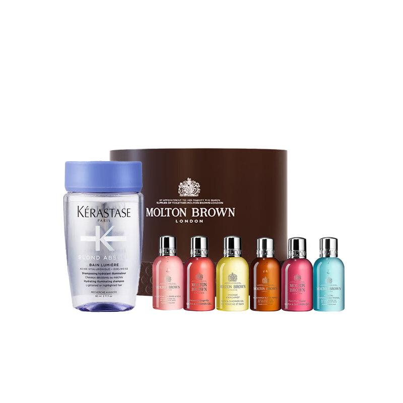 Kérastase Radiant Color Clarifying Shampoo & Molton Brown Shower Gel Gift Set