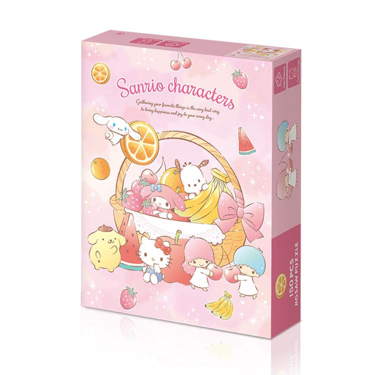 Puzzle 150 elementów - Sanrio Fruit World, popularna koreańska układanka