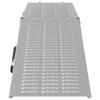 Rampa Pieghevole Capacità di Carico 200 kg per Rampa 2 pz Argento 166 x 23 x 4,5 cm