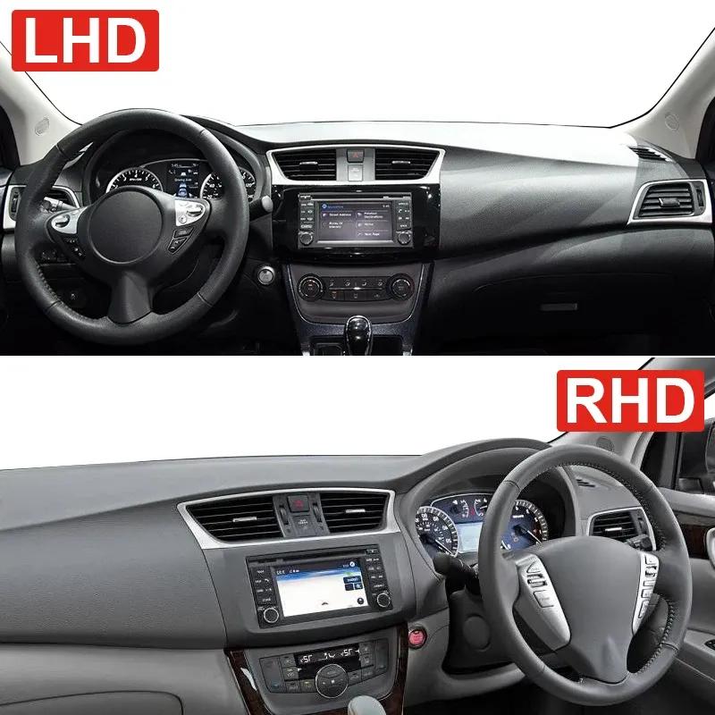 For Nissan Sentra B17 Sylphy 2013 2014 2015 2016 2017 2018  Car Dashboard Cover Dash Mat Sun Shade Non-slip Pad Accessories