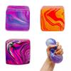 Taba Squishy I Cube Stress Balls Squeeze Toys for Kids Adults Sensory Fidget Toys for Anxiety Relief, Party Favors Gifts