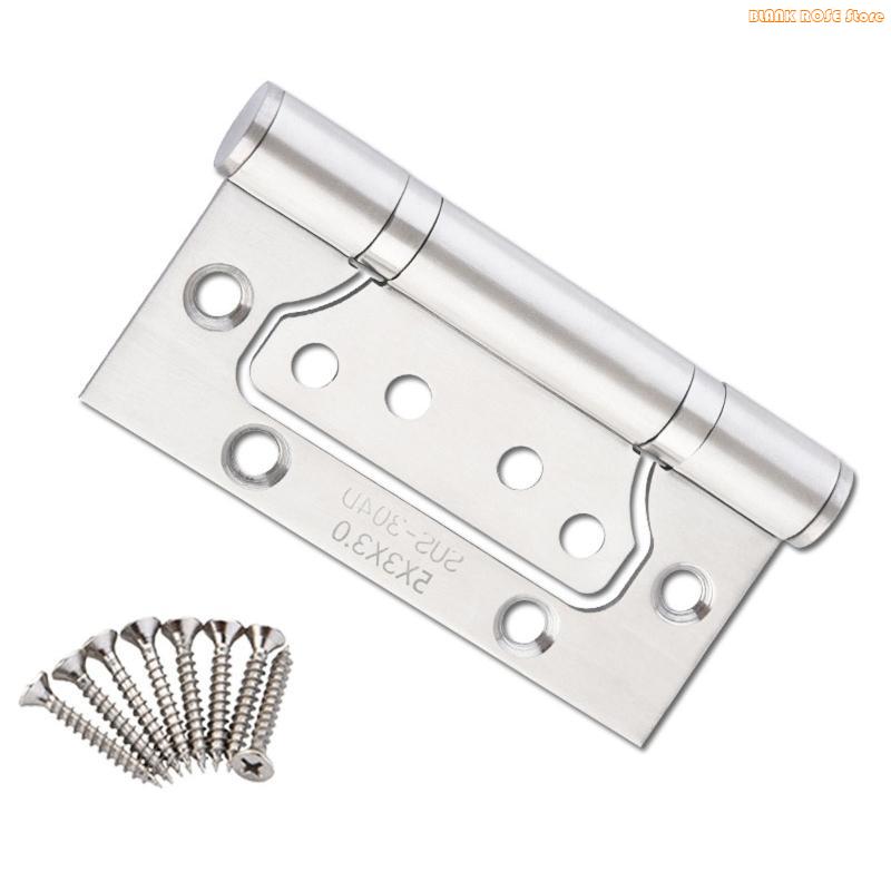 K1AE Stainless Steel Thickened Door Hinge Home Furniture Drawer Cabinet Wardrobe