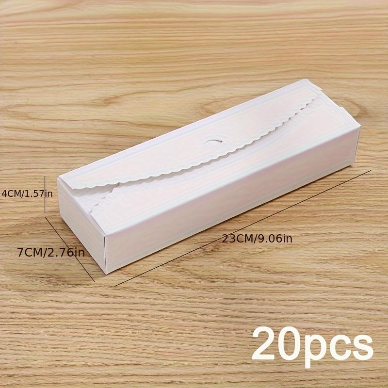 

20 шт. крафт-бумага для выпечки, упаковочная коробка для печенья, кондитерских изделий, упаковочная коробка для шоколада, подарочная упаковка, праздничные принадлежности, подарочные коробки для свадьбы белый