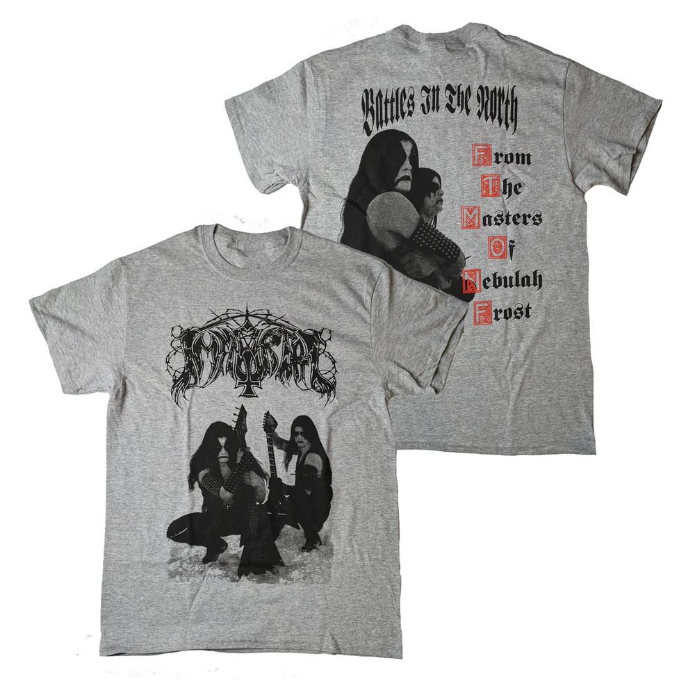 

NEW Immortal Band Battles In The North Cotton Sport Grey T Shirt S-5XL BT718 Unisex T-Shirt XXXXL