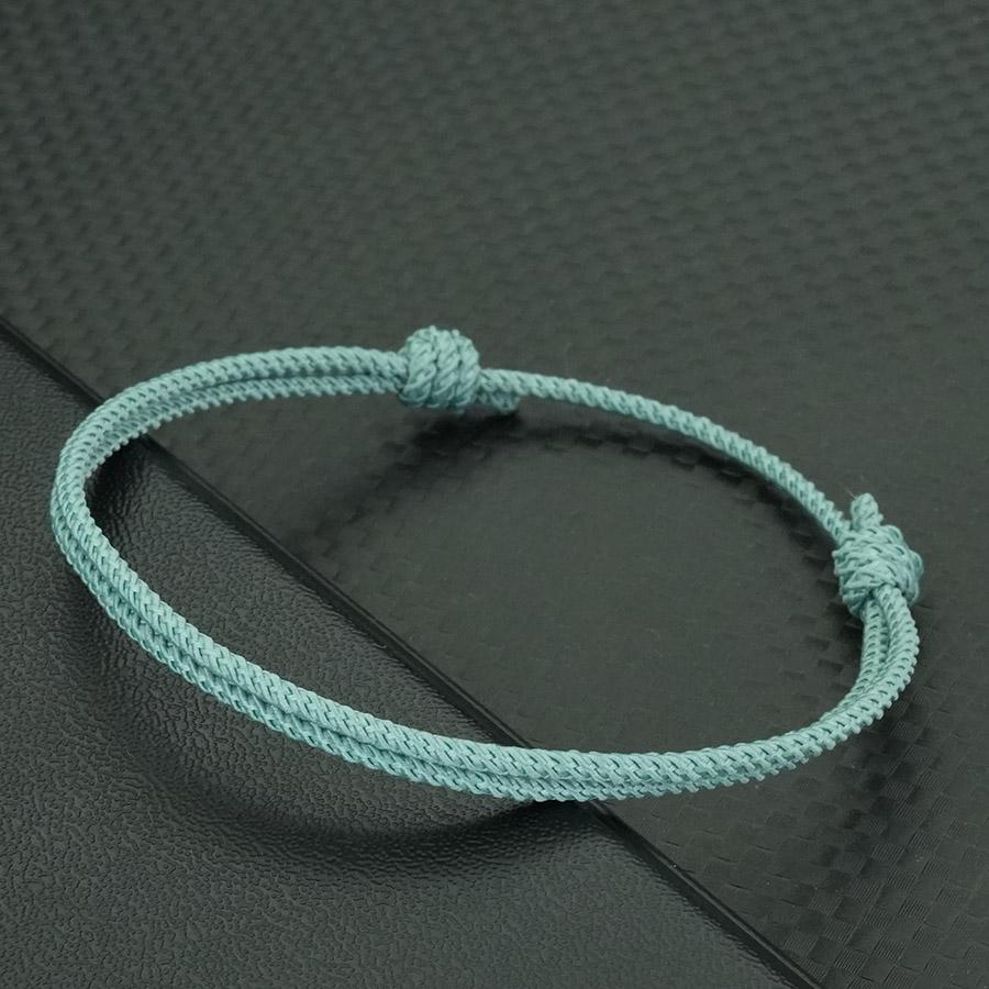 Simple Style Handmade Thin String Bracelet Men Women 11 Colors Adjustable Valentine Day Braclet Leisure Versatile Accessories