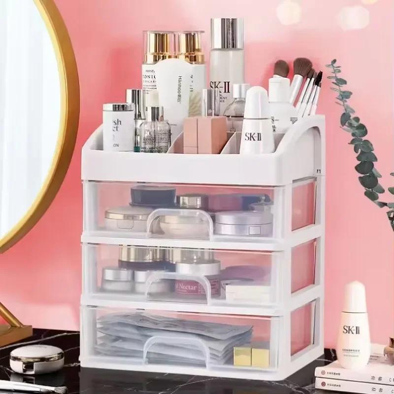 Cutie de depozitare pentru birou Sertar de depozitare Decorarea părului Dulap de depozitare cu mai multe straturi Cosmetice Cutie de bijuterii Articole de papetărie Multi-funcțională
