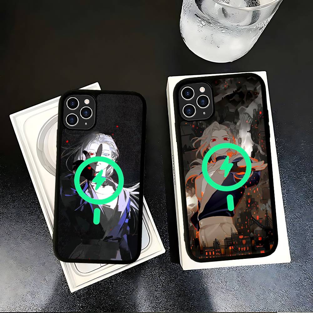Luye The Legend Of Hei Anime For Magesafe Magnetic Wireless Phone Case For IPhone 17 Pro Max Air 13 12 Mini 16 15 14 11