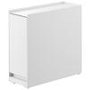 Tower Hidden Drawer Storage White W12.5xD35-64.5xH32.7cm 1428