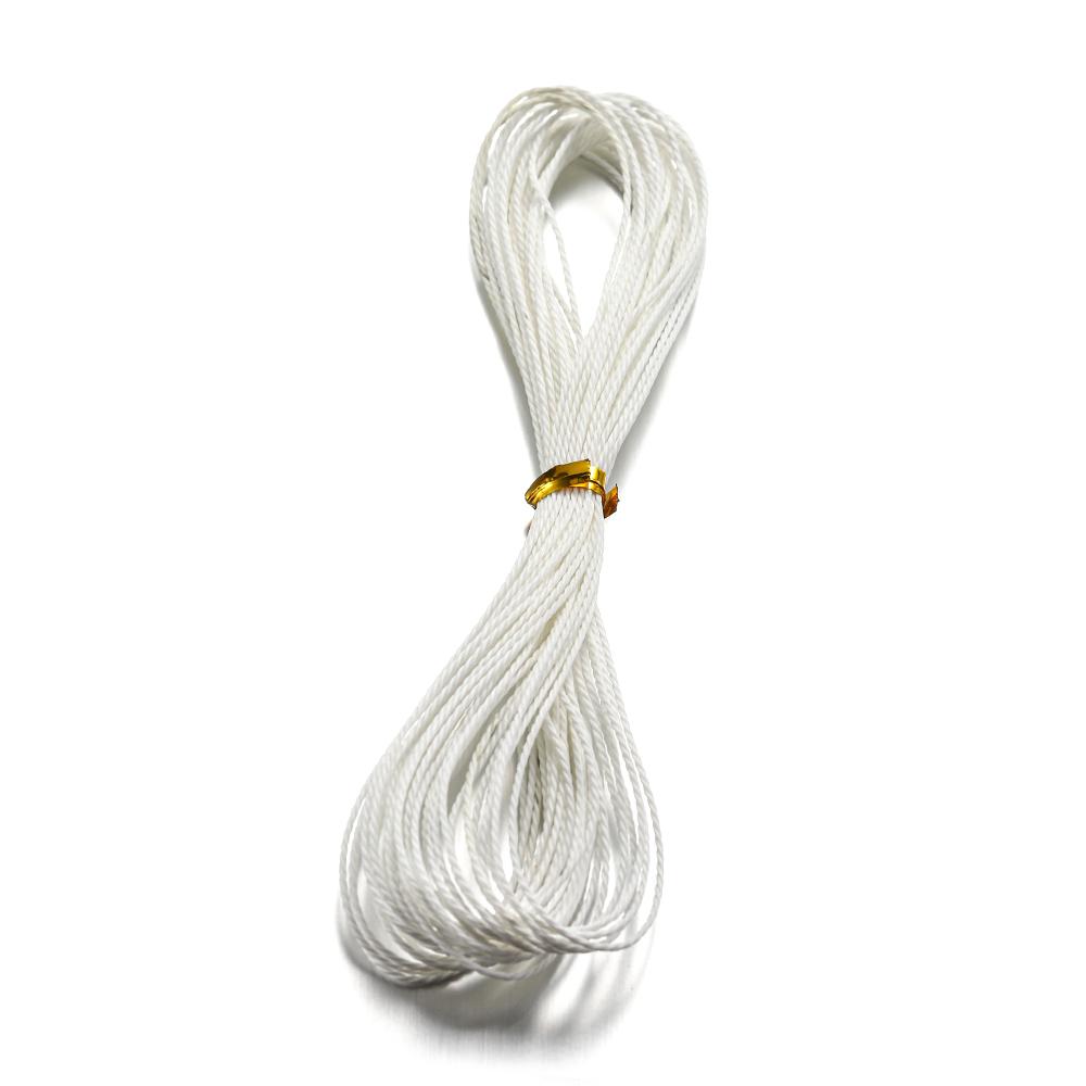 10m/Lot 1mm Waxed Cotton String Beading Cord Rope for DIY Bracelet Necklace Jewelry Making Supplies Accessories