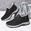 Winter Herren Knöchel Schneestiefel Warme Rutschfeste Schuhe für Herren Lässig Warmhalten Plüsch Übergröße Paar Schuhe Chaussure Homme