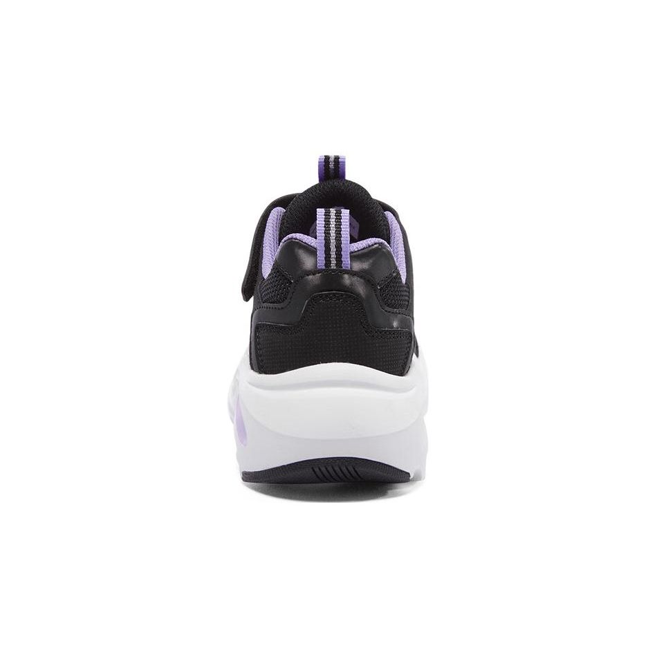 Skechers Fashionable Comfortable Shock Absorbing Low Top Casual Shoes Kids sneakers Black 303900L-BLK
