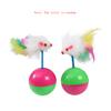 Cat toys cat self-sex toys mouse tumbler ball pet interactive voice toys feather toys