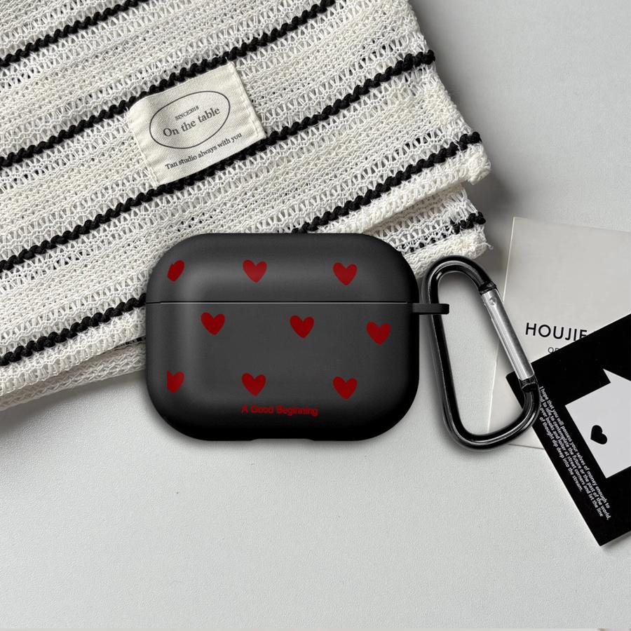 Fashion Love Heart Case For Airpods Pro3 4 2 Pro2 Pro 1 3 Earphone Cases Cover