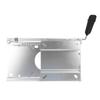 Boat Seat Slider Aluminum Alloy Marine Boat Seat Chair Slide with Handle for Standard 5.3 X 5.3 Inch Boat Seat Pedestal