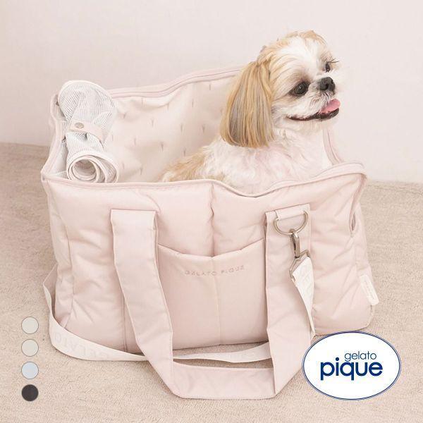 gelato pique CAT&DOG quilted carry bag gelato pique gelato pique