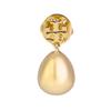 TORY BURCH Drop shape brass earrings women's gold 157215720-gold F