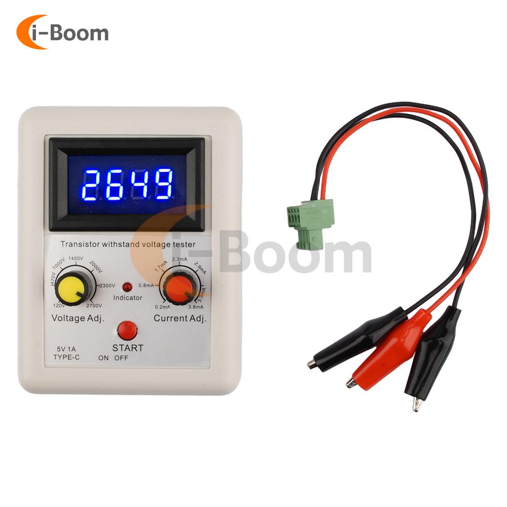 DC120V-2700V IGBT Withstand Voltage Capability Transistor Tester Diode MOS Triode LED Module Voltage Capability Test Instruments