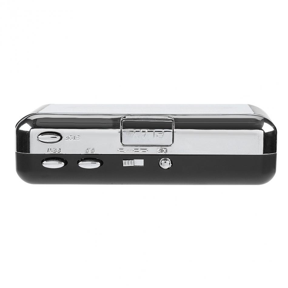 USB Cassette Capture Radio Player Portable USB Cassette Tape To MP3 Converter Capture Audio Music Player Tape Cassette Recorder