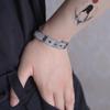 Narrow Mesh Watch Strap Bracelet for Couple Adjustable Stainless Steel Women Men Watch Chain Belt Bangle Watchband Metal Jewelry