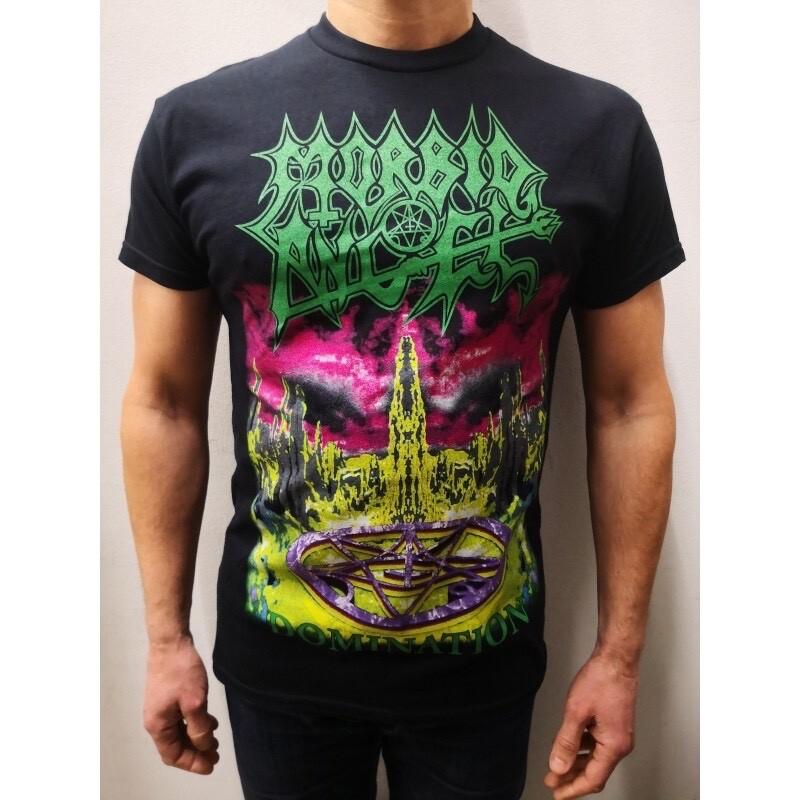 Morbid Angel 034Domination034 Black T-Shirt death deicide