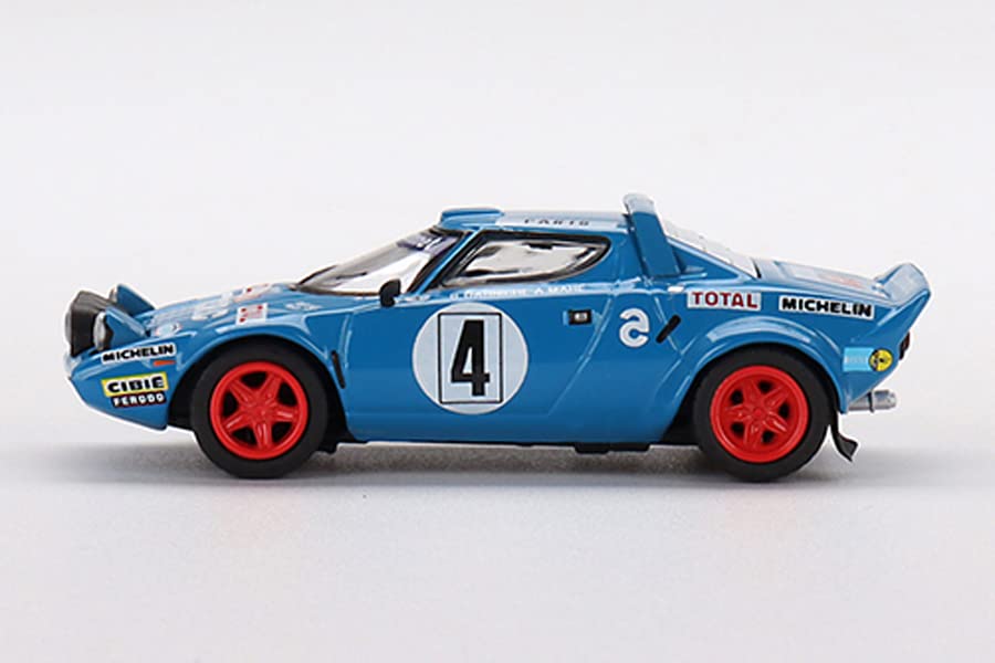 MINI GT 164 Lancia Stratos HF Monte Carlo Rally 1979 Winner #4 (Left-hand Drive) Finished Product