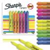Sharpie Accent Assorted Colors by Sharpie Tank-Style Highlighter, 12-Pack, (25145)