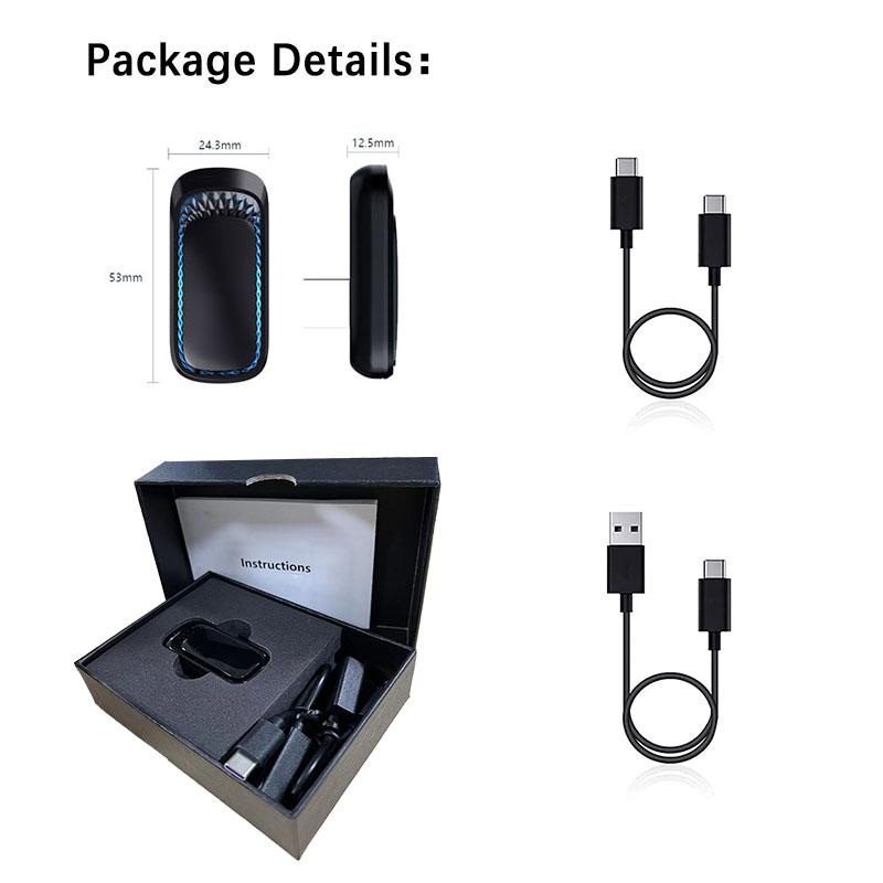 New RGB Mini CarPlay AI Box for Apple Carplay Wireless Adapter Car OEM Wired CarPlay To Wireless USB Dongle Plug and Play