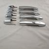 Yifei Chrome Carbon Car Accessories Plated Trim 2005 2006 2008 2009 2010 2012 For Hyundai Tucson Door Handle Bowl Cover