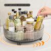 Cosmetic Storage Box, Large Capacity,Rotating Desktop Skincare Product Rack,Multi-functional Rotating Spice Rack For Kitchen Use