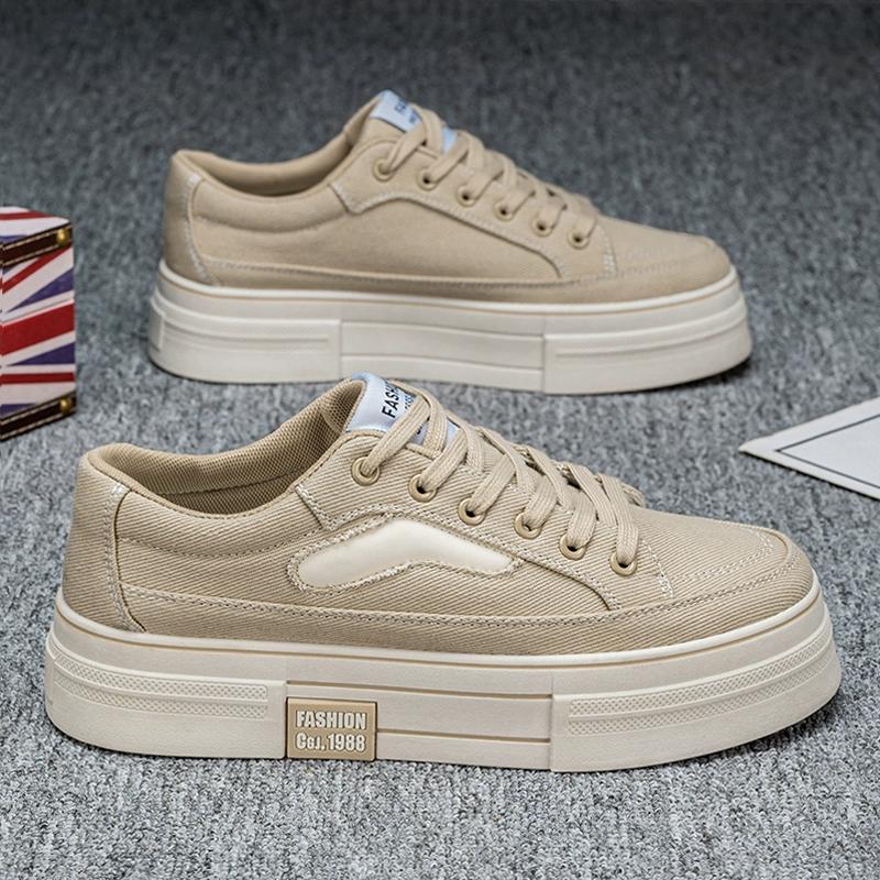 Canvas Men's Shoes, Denim Blue Board Shoes, Sports and Casual Cloth Shoes