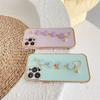 6D side electroplated love bracelet for iPhone17promax mobile phone case Apple 16 eye protection case 15