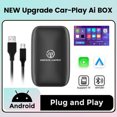 Wireless Carplay Adapter For Universal AI BOX Original Car Screen Upgrade USB Plug and Play Support Netflix Iptv YouTube Spotify
