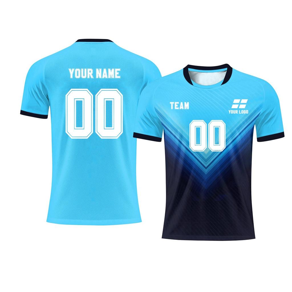 Personalised Tops Shirts Mens Girls With Name Number Custom Football Jerseys For Boys Training Suit