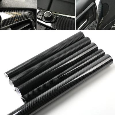 3D 6D 9D Kohlefaser Vinyl Folien Film Ultra Glänzend Wasserdichte Dekorationsfolie Auto Wrap Aufkleber für Laptop Handyhülle Motorrad