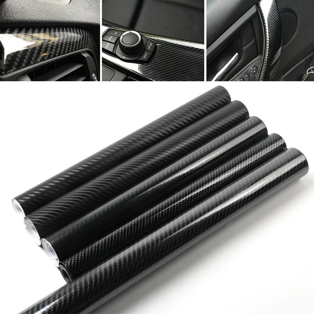 3D 6D 9D Carbon Fiber Vinyl Foil Film Ultra Gloss Waterproof Decoration Film Auto Wrap Sticker for Laptop Phone Case Motorcycle