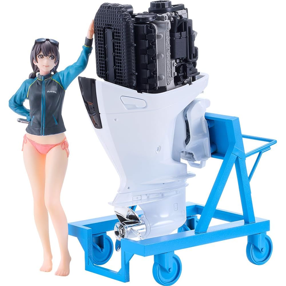 

Max Factory PLAMAX MF 97 Minimum Factory Minori with Honda Outboard Motor BF350 1/20 Scale Plastic Model Kit