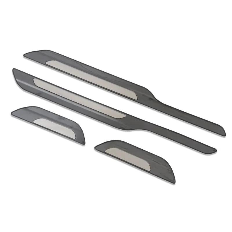 Door Sill Scuff Plate Cover Trim For Toyota Corolla -   2024 Steel Car Door Pedal Protector Guard Accessories