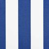 Manual Retractable Awning Blue and White 4 * 3.5 M