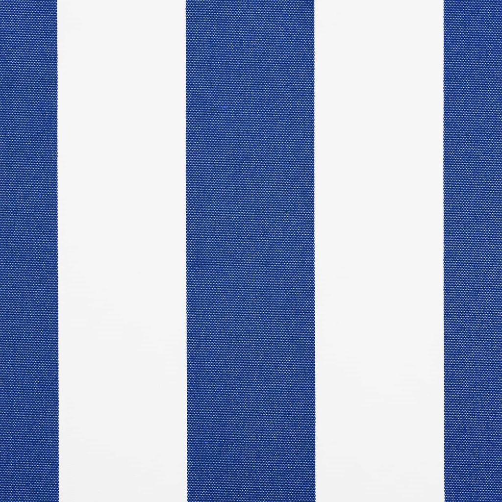Manual Retractable Awning Blue and White 4 * 3.5 M