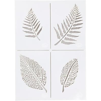 A4 Stencil - Accessory - Plastic - 1 Sheet - Adult Crafts