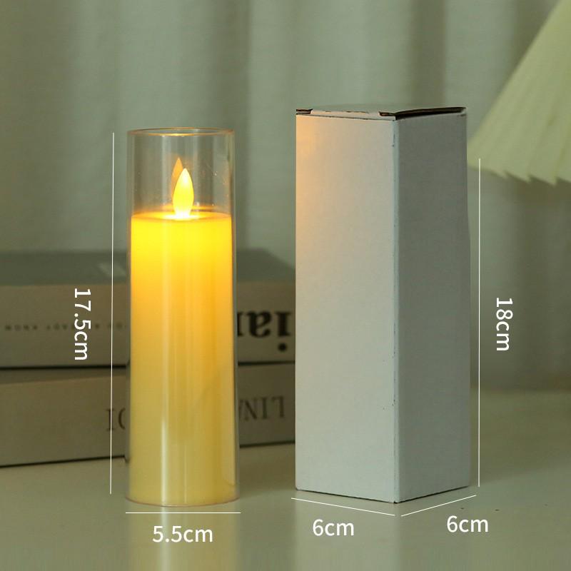 LED Simulated Glass Cup Candle Light – Creative Wedding & Birthday Decor