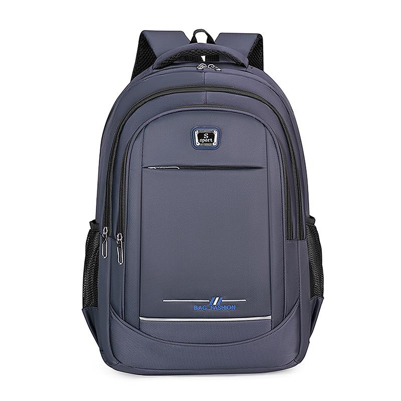

Backpack for Men and Women with Minimalist Geometric Pattern Casual Everyday Use Modern Functional Design синій