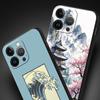 Giappone Tokyo Osaka Kanagawa Custodia per Telefono con Etichetta Per iPhone 16e 15 14 13 12 11 Pro Max XS X XR SE 7 8 Plus Cover in TPU per iPhone 16