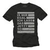 Funny men's T-shirt with Is me no matter saying-cool cheeky men shirt-