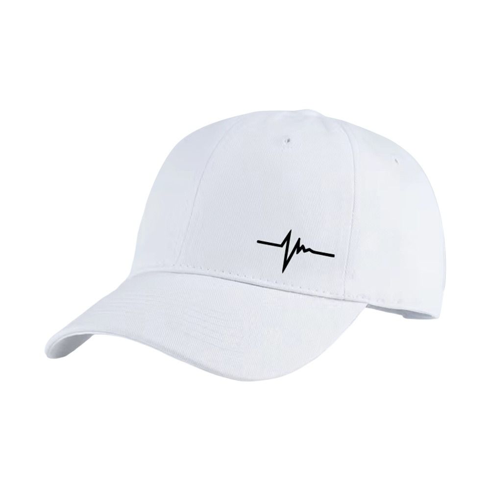 Lifeline Baseball Cap Heartbeat Visor Vintage Sun Hat Outdoor
