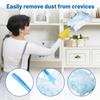 Electrostatic Removal Duster Household Cleaning Sweeping Disposable Fiber Brush Head Adsorption Removal Brush