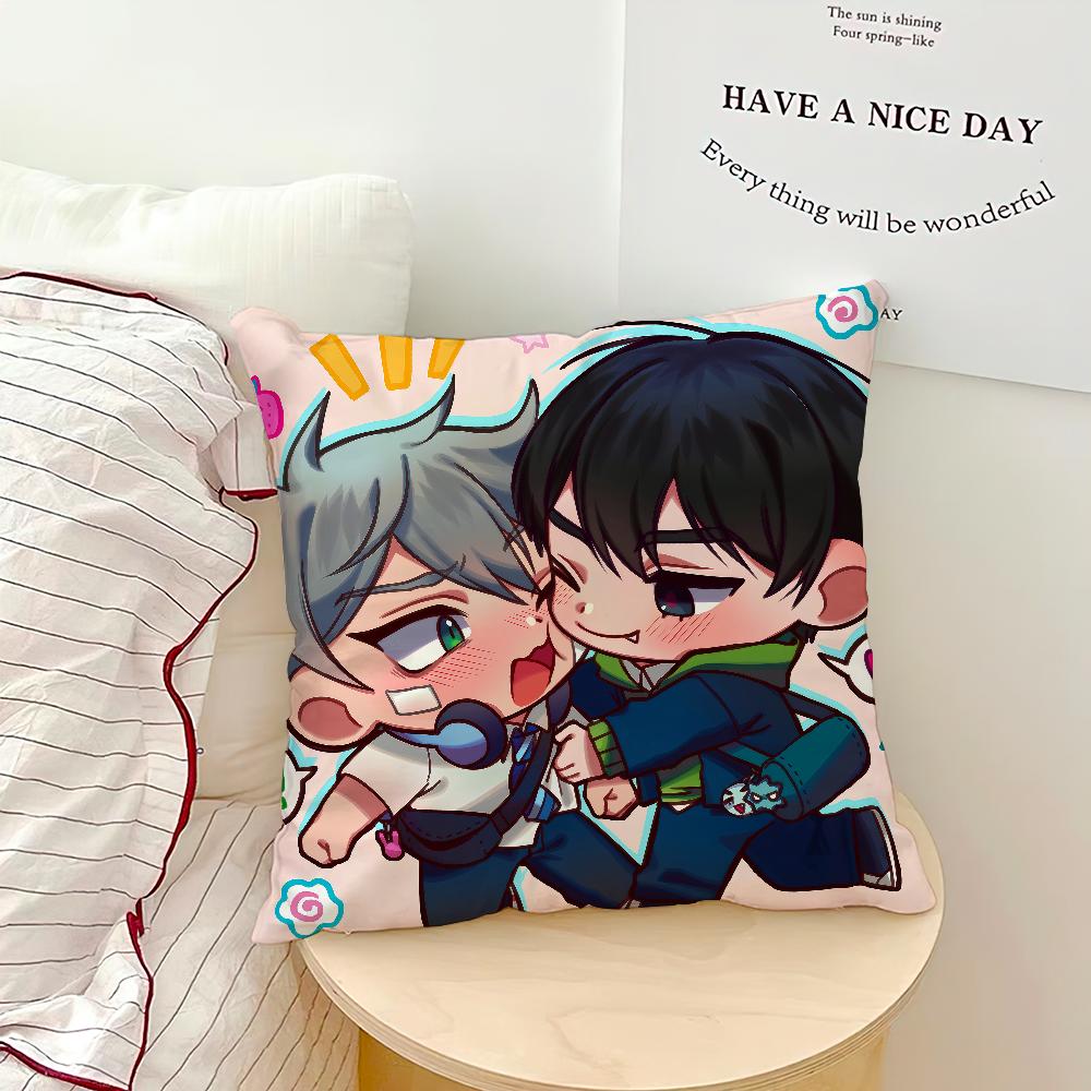anime fanart a-Alien Stage Ivan Till chibi Comfortable soft Pillow Case for Sofa Living Room Home office Decor Protective Covers