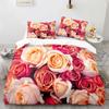 Valentine's Day King Queen Duvet Cover Angel Cupid Bedding Set for Teens Adults Romantic Couple 2/3 Pcs Polyester Quilt Cover