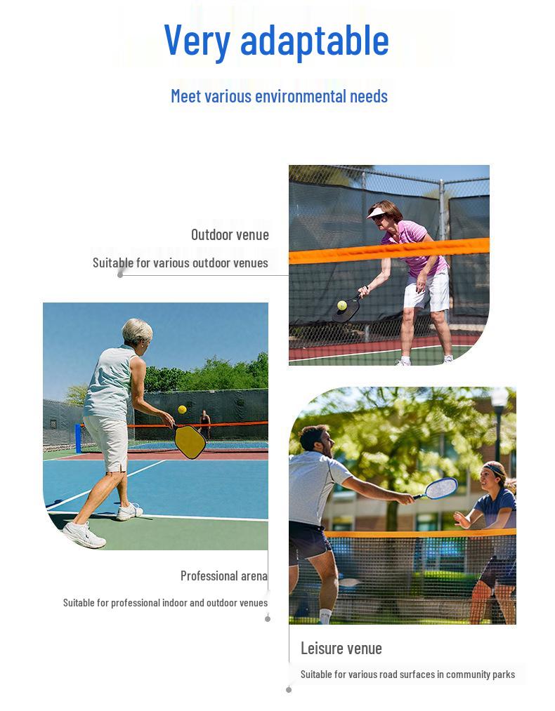 Portable Lightweight Pickleball Net Stand for Indoor/Outdoor Use, Easy Assembly