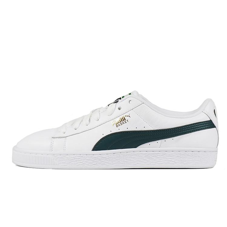 PUMA Basket Lfs White/Green Men s 354367-29 EU 43